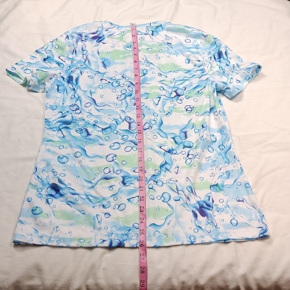 Reel Legends Freeline women's v neck top size medium - Picture 8 of 9